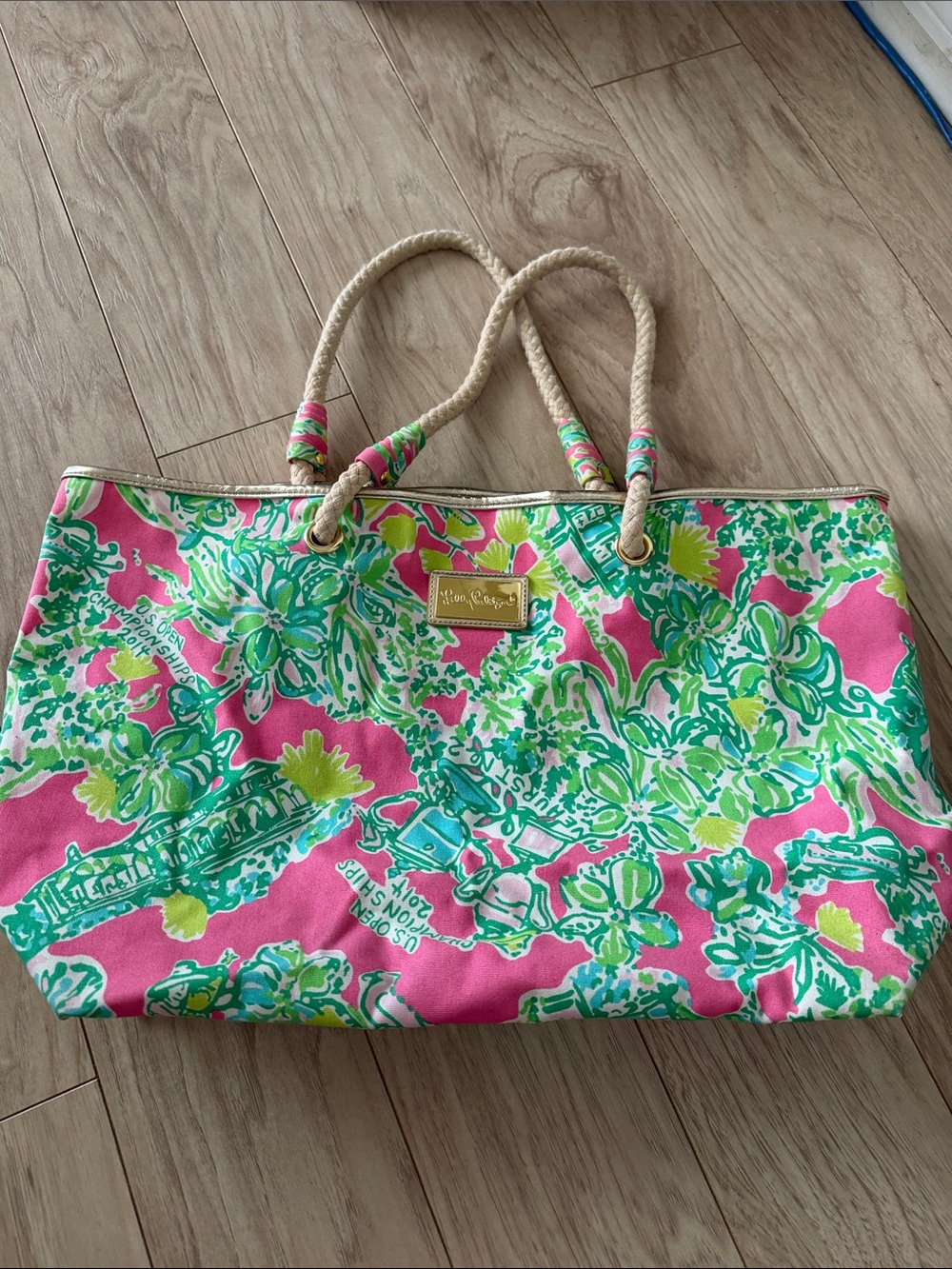 Lilly Pulitzer Shoreline Tote Pinehurst 2014
